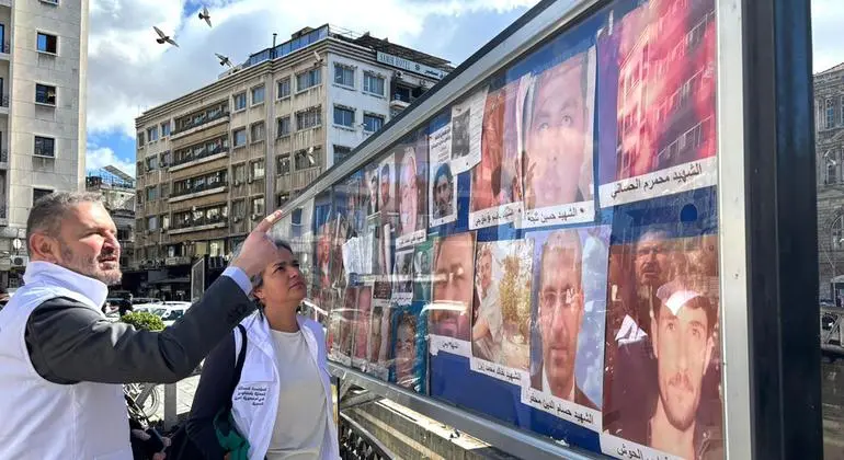 مسؤولة أممية: توضيح مصير المفقودين حجر الزاوية في مسيرة سوريا نحو العدالة والمصالحة والإصلاح