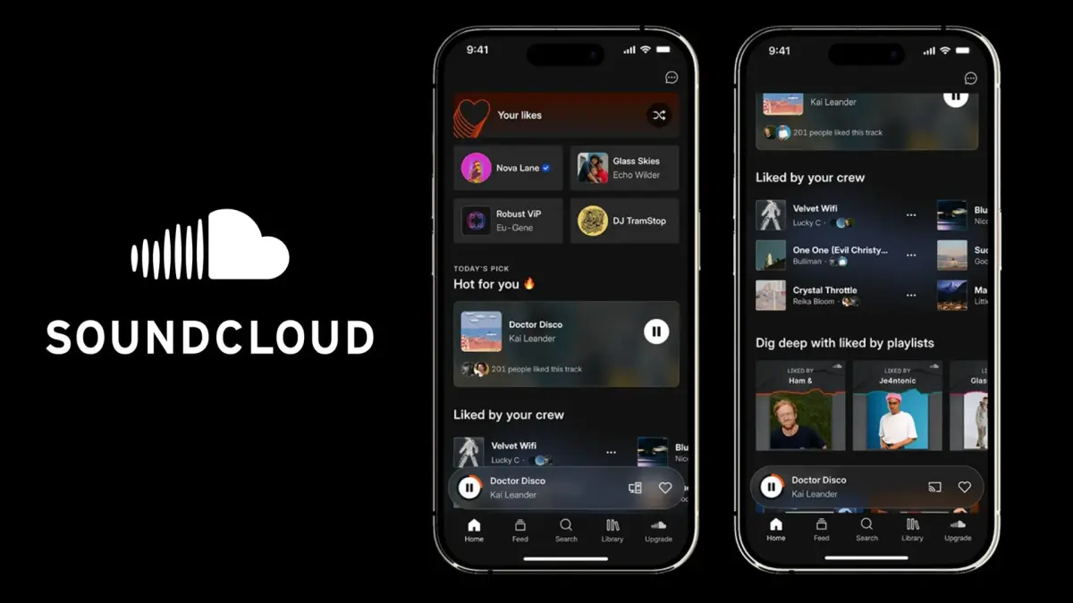 SoundCloud يفتح صفحاته الاجتماعية