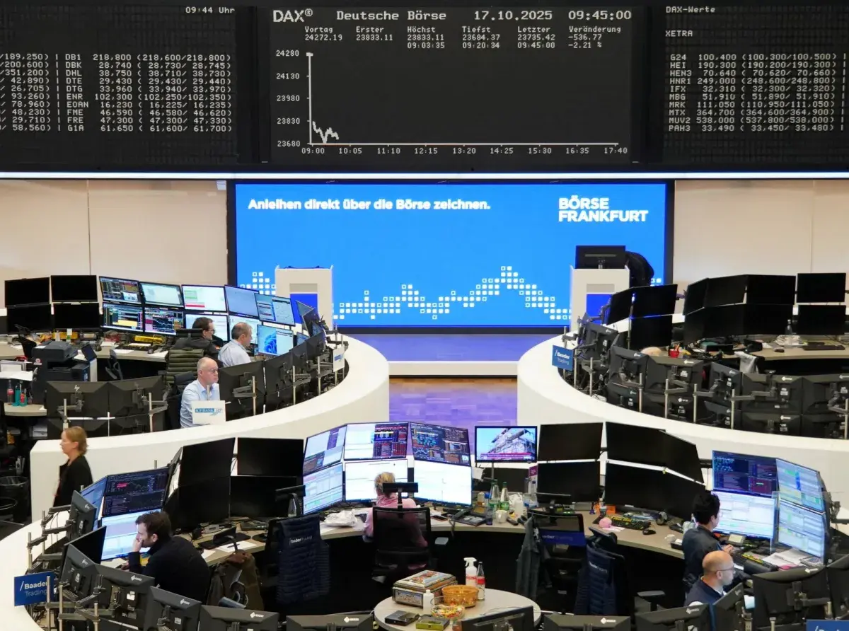 تراجع الأسهم الأوروبية متجهة لأكبر انخفاض في 6 أسابيع