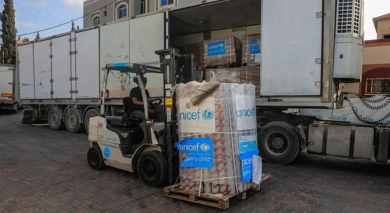 الأمم المتحدة: توسيع نطاق المساعدات في غزة يسير على قدم وساق