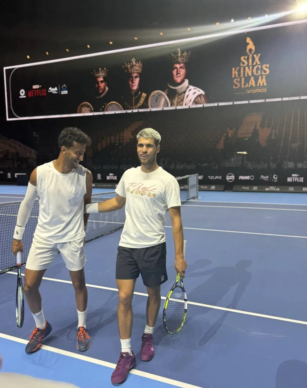 عمار الحقباني يجهز ألكاراس لمواجهة فيرتز في «سيكس كينغز سلام»