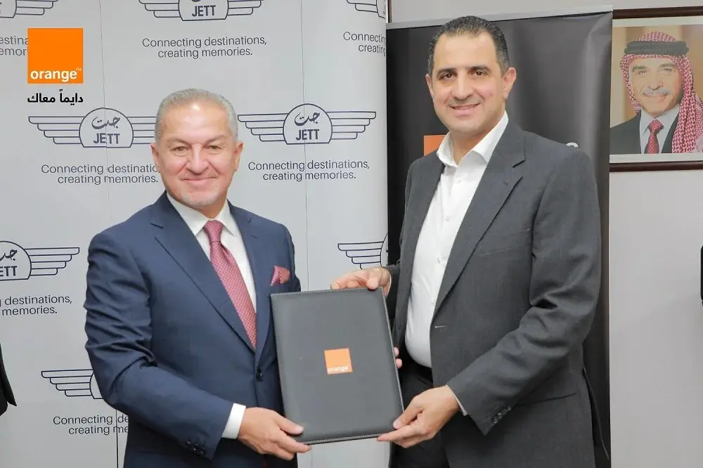 هاشتاق عربي - أورنج الأردن وشركة النقليات السياحية الأردنية (جت) توقعان شراكة استراتيجية لتقديم حلول اتصالات متكاملة