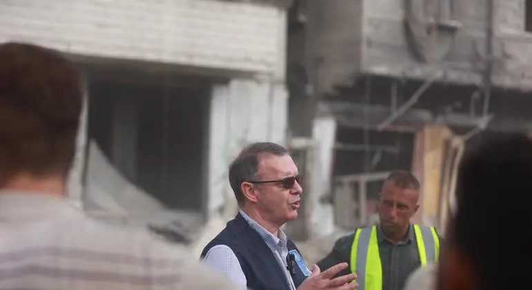 غزة - الأمم المتحدة تطلق عملية واسعة النطاق لإزالة الأنقاض كخطوة أولى حاسمة للتعافي