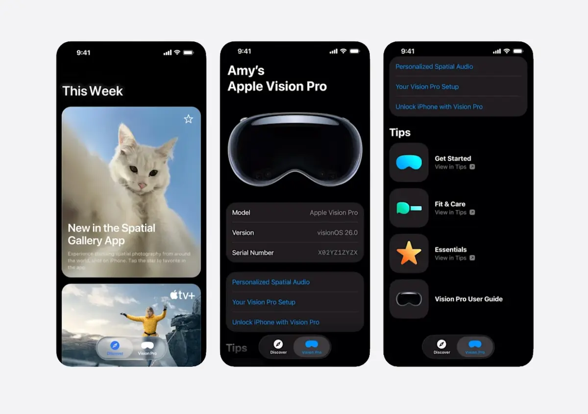 آبل تُطرح تطبيق Vision Pro على iPad ضمن تحديث iPadOS 26.1