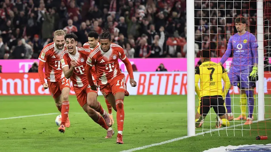 بايرن يلحق الهزيمة الأولى بدورتموند.. ولايبزغ يرتقي للوصافة