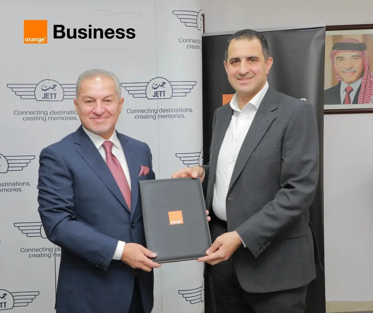 هاشتاق عربي - أورنج الأردن وشركة النقليات السياحية الأردنية (جت) توقعان شراكة استراتيجية لتقديم حلول اتصالات متكاملة