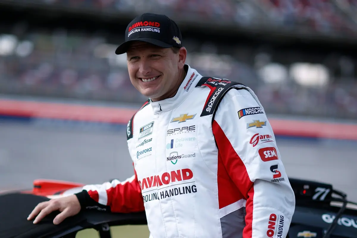 Michael McDowell earns Talladega NASCAR Cup pole for Chevrolet and Spire