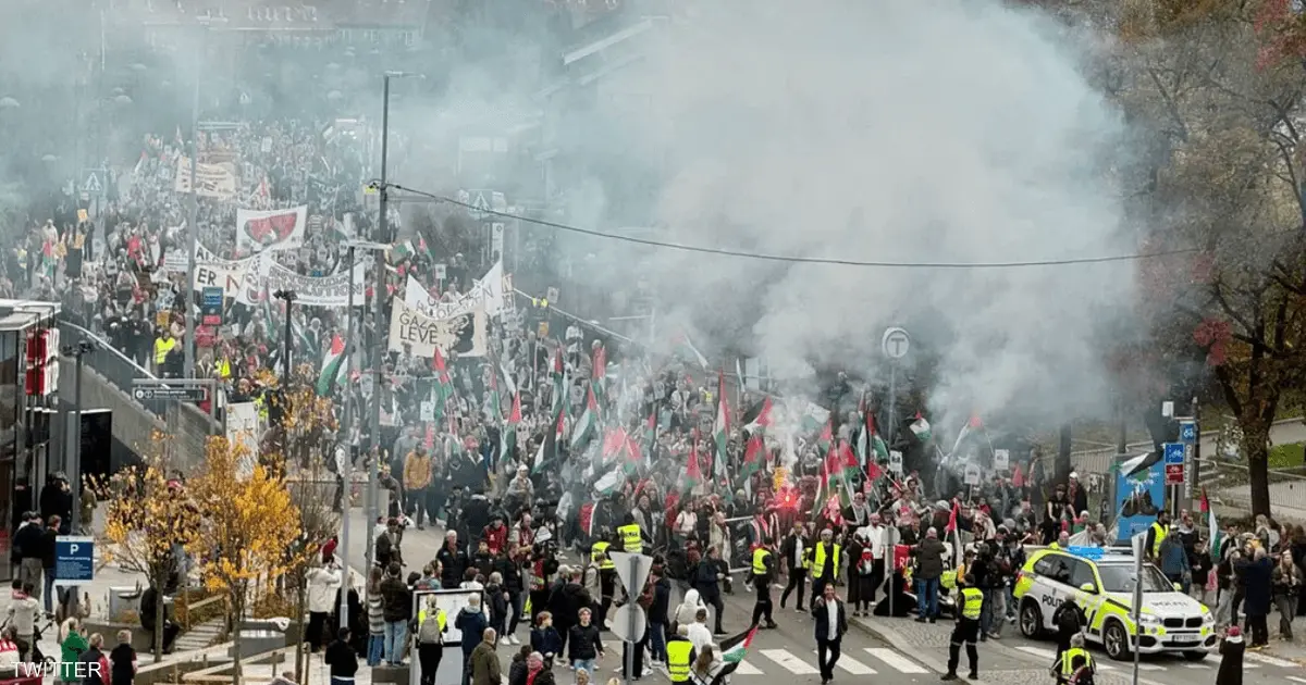 أوسلو.. احتجاجات ضد إسرائيل قبل مواجهة النرويج "المونديالية"