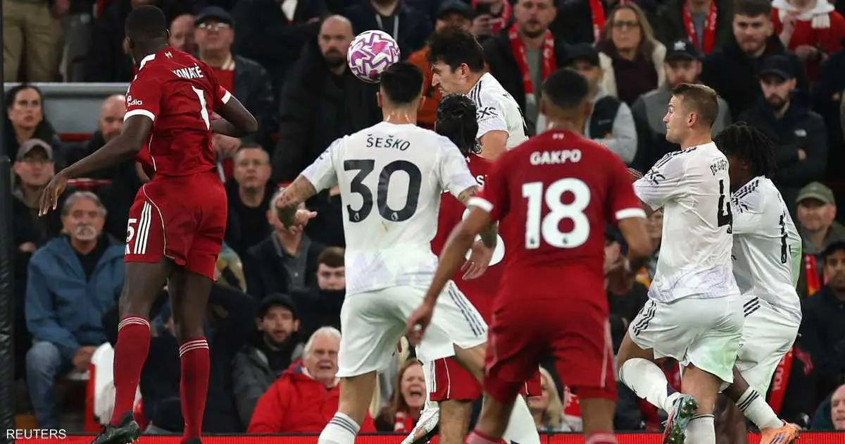 هدف ماغواير ينهي صيام مانشستر يونايتد عن الفوز في أنفيلد