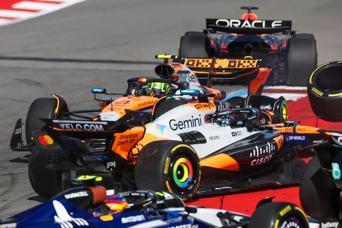 McLaren to review Austin F1 sprint crash &ndash; but not just yet