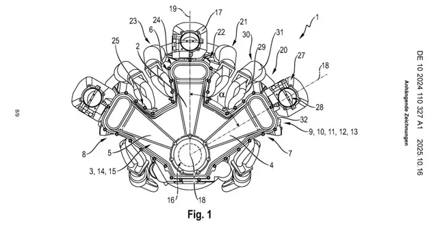 بورش تطور محرك W12 جديد بتصميم مبتكر