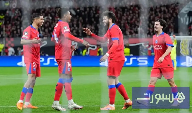 حكيمي يسهم في في فوز باريس