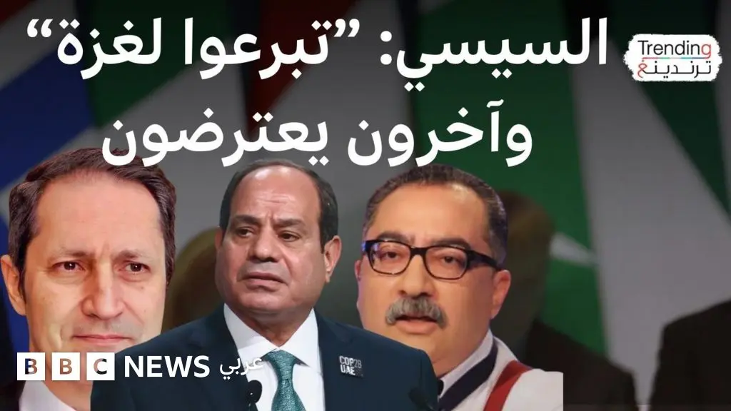 لماذا أثارت دعوة السيسي المصريين إلى التبرع لإعمار غزة جدلا في مصر؟