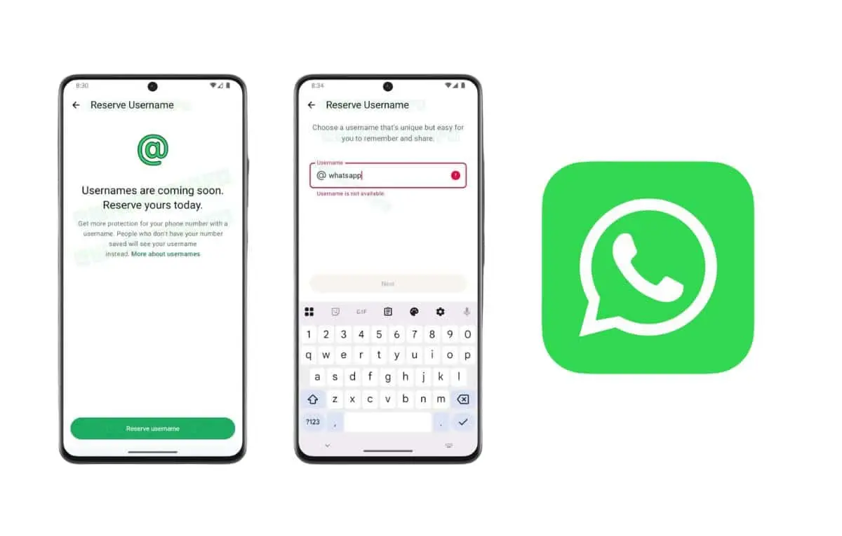 وداعًا لمشاركة أرقام الهواتف.. واتساب تستعد لإطلاق نظام أسماء المستخدمين