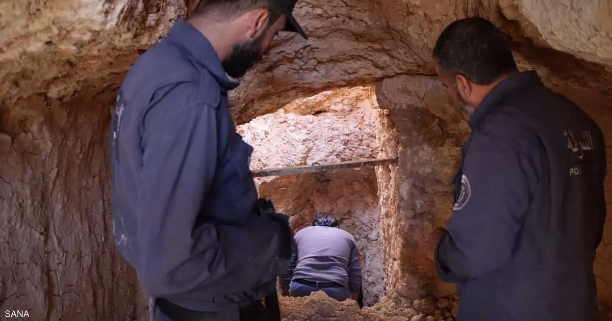 صور.. العثور على سجن تحت الأرض استخدمه نظام الأسد غربي سوريا