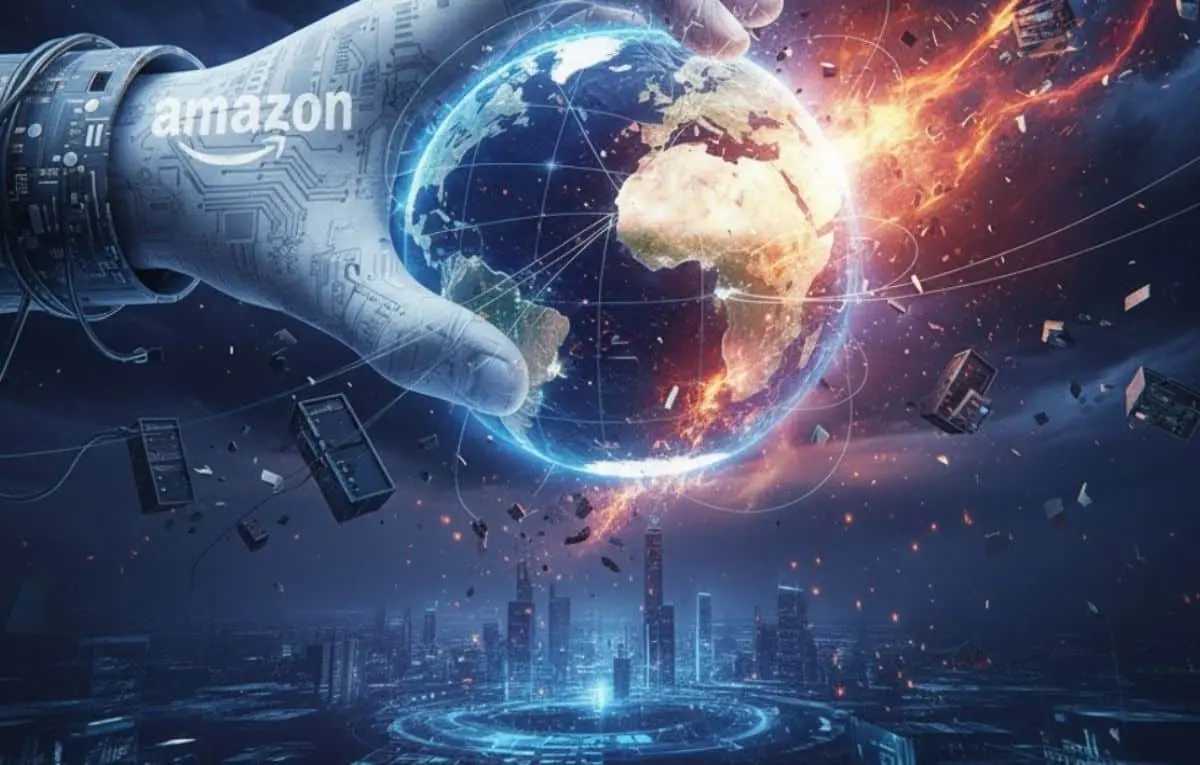 الإنترنت في قبضة أمازون.. كيف أدى عطل واحد إلى فوضى رقمية عالمية؟