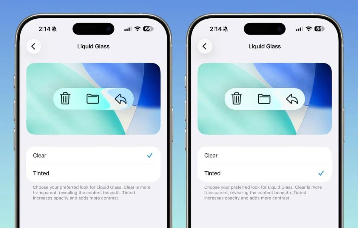 “زجاج سائل” مُربك.. آبل تُعيد ضبط تصميم أنظمتها بعد انتقادات المستخدمين