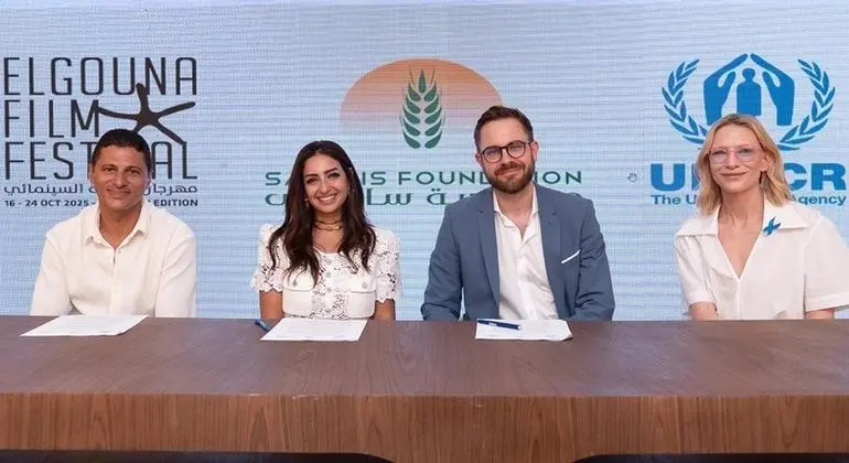 بمشاركة كيت بلانشيت، مفوضية شؤون اللاجئين تبرم شراكة مهمة في مهرجان الجونة السينمائي