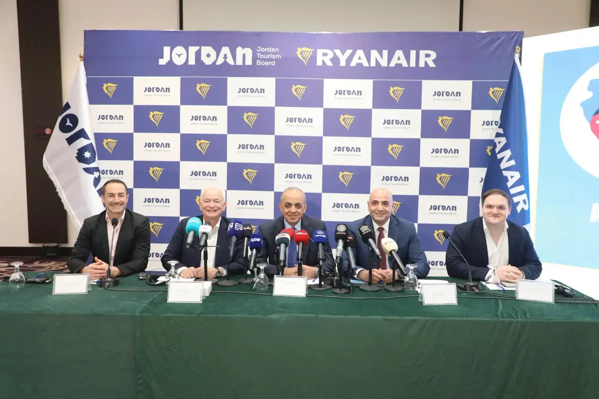 هاشتاق عربي - شركة "رايان إير" تطلق جدول رحلات شتوي موسّع إلى عمّان