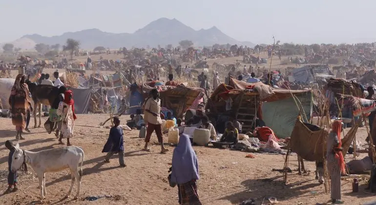 السودان - عائلات سارت على الأقدام 4 أيام في شمال دارفور هربا من العنف المتصاعد