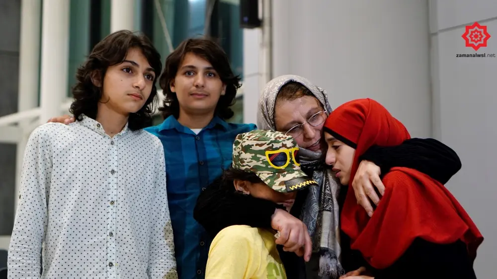 صور... سجنت 5 أعوام بــ عدرا وبعد البحث التقت بأطفالها في اسطنبول