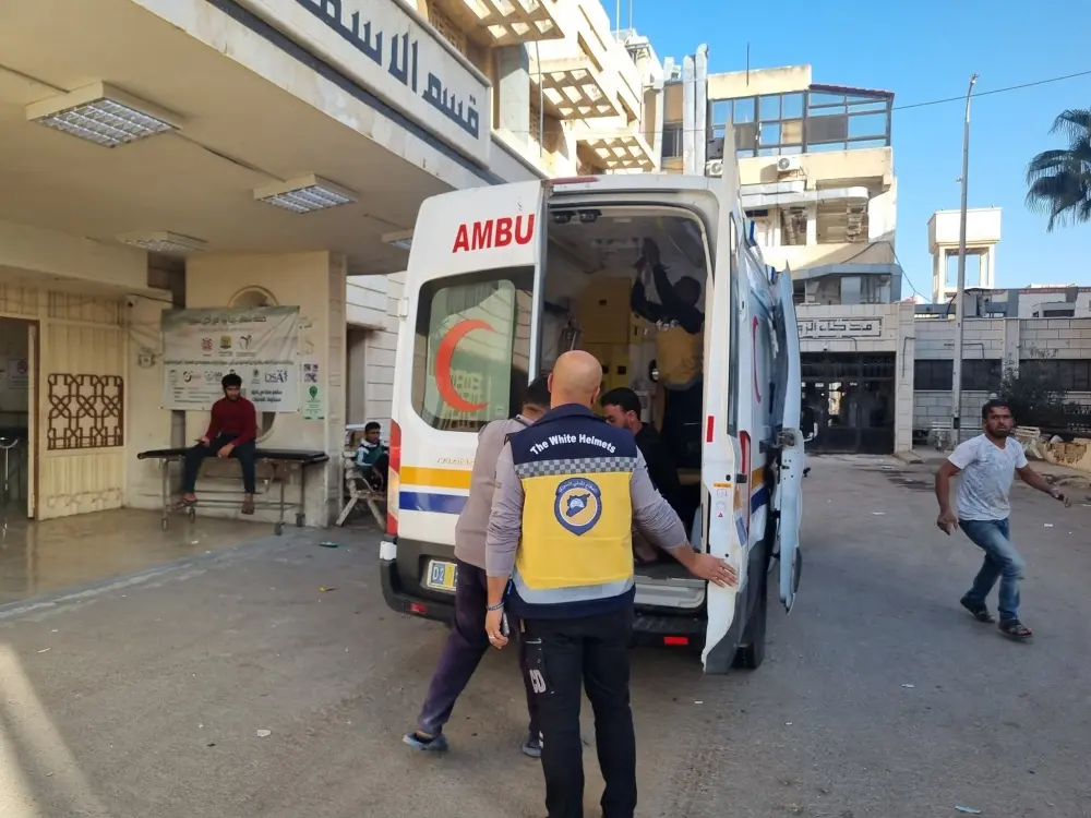 إصابة شاب بانفجار جسم من مخلفات الحرب في بصر الحرير بريف درعا