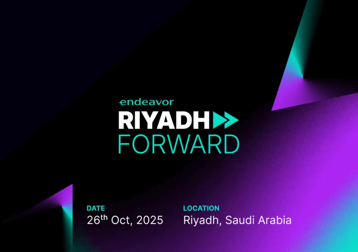 إنديفور السعودية تنظّم فعالية Riyadh Forward – قمة ليوم واحد تركز على النمو، رأس المال، والتوسّع العالمي في قلب المملكة