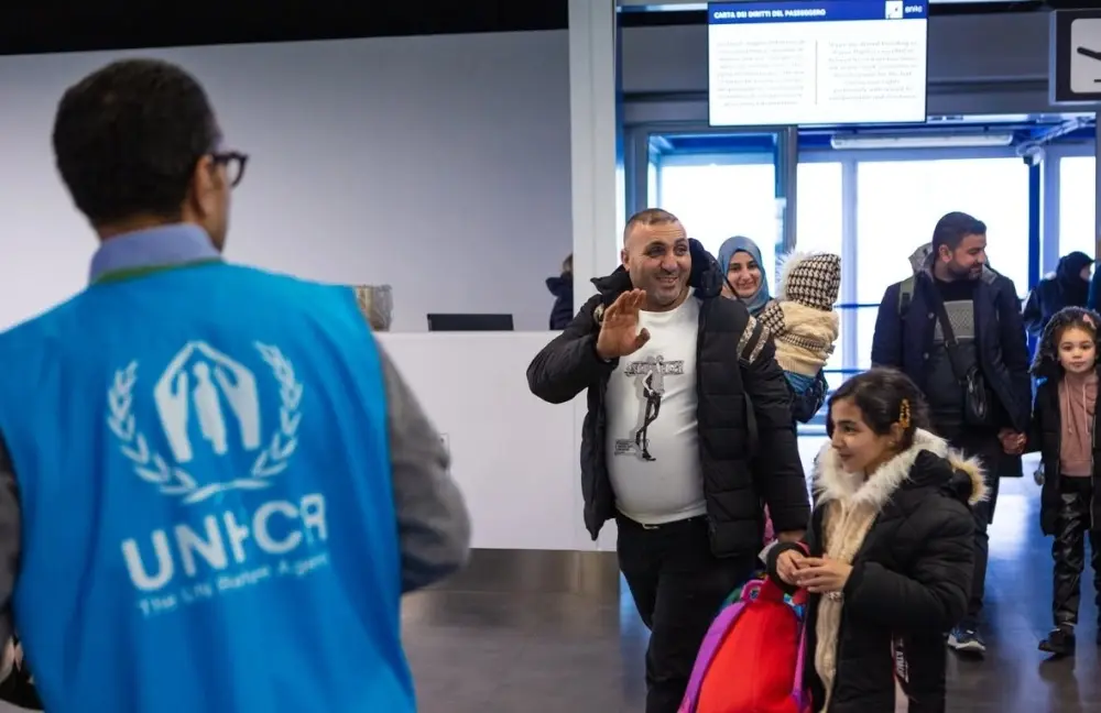 إيطاليا تستقبل 89 لاجئًا بينهم سوريون ضمن برنامج إعادة التوطين لعام 2025