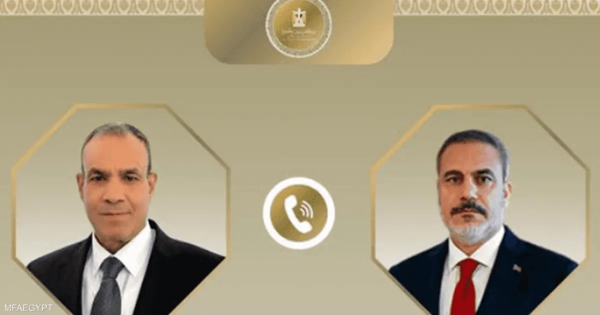 وزيرا خارجية مصر وتركيا يؤكدان على التنسيق في غزة
