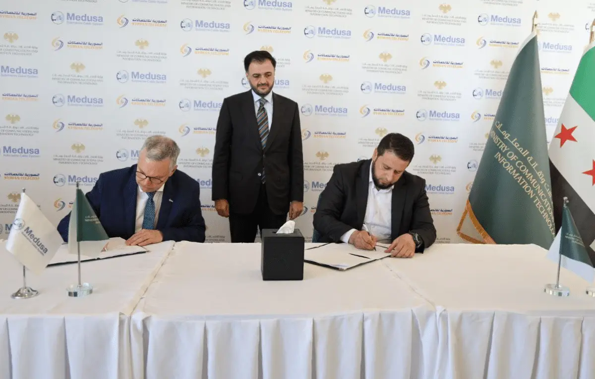 سوريَة تستعيد مكانتها الرقمية.. توقيع اتفاقية لإنزال أول كابل بحري دولي للاتصالات