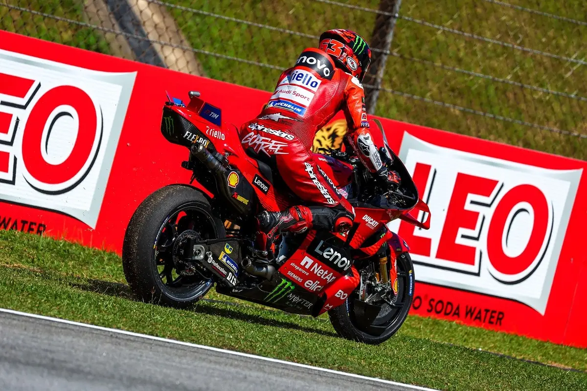 Michelin reveals cause of Francesco Bagnaia&rsquo;s Malaysian GP DNF