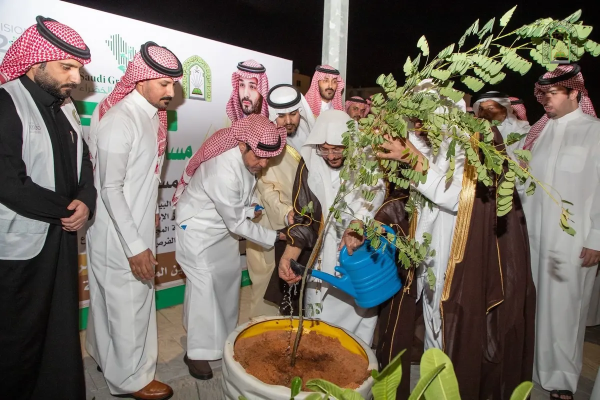 إطلاق مبادرة “مساجدنا روضة خضراء” لزراعة 100 ألف شتلة بمنطقة حائل