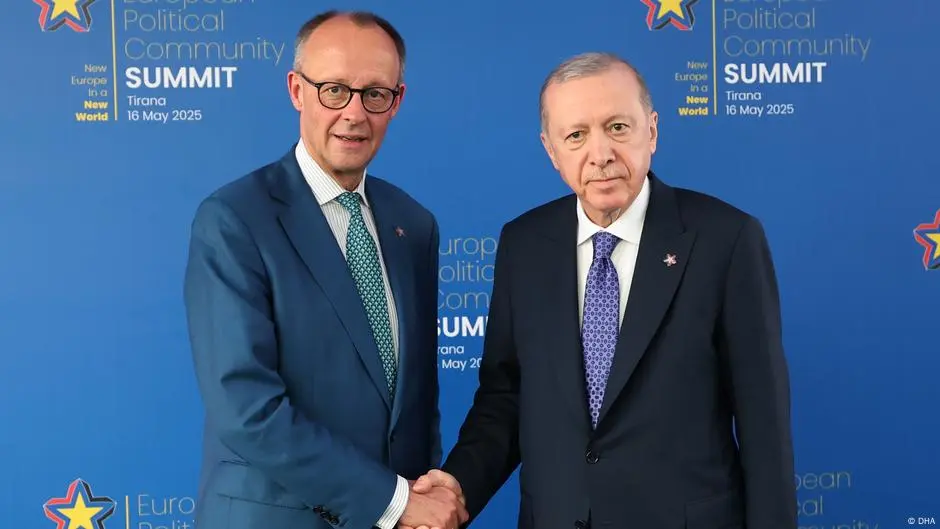 ميرتس يزور تركيا.. ملفات ساخنة على طاولة اللقاء مع أردوغان