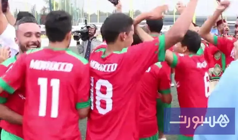 المغرب بطلا للعالم لكرة القدم للشركات