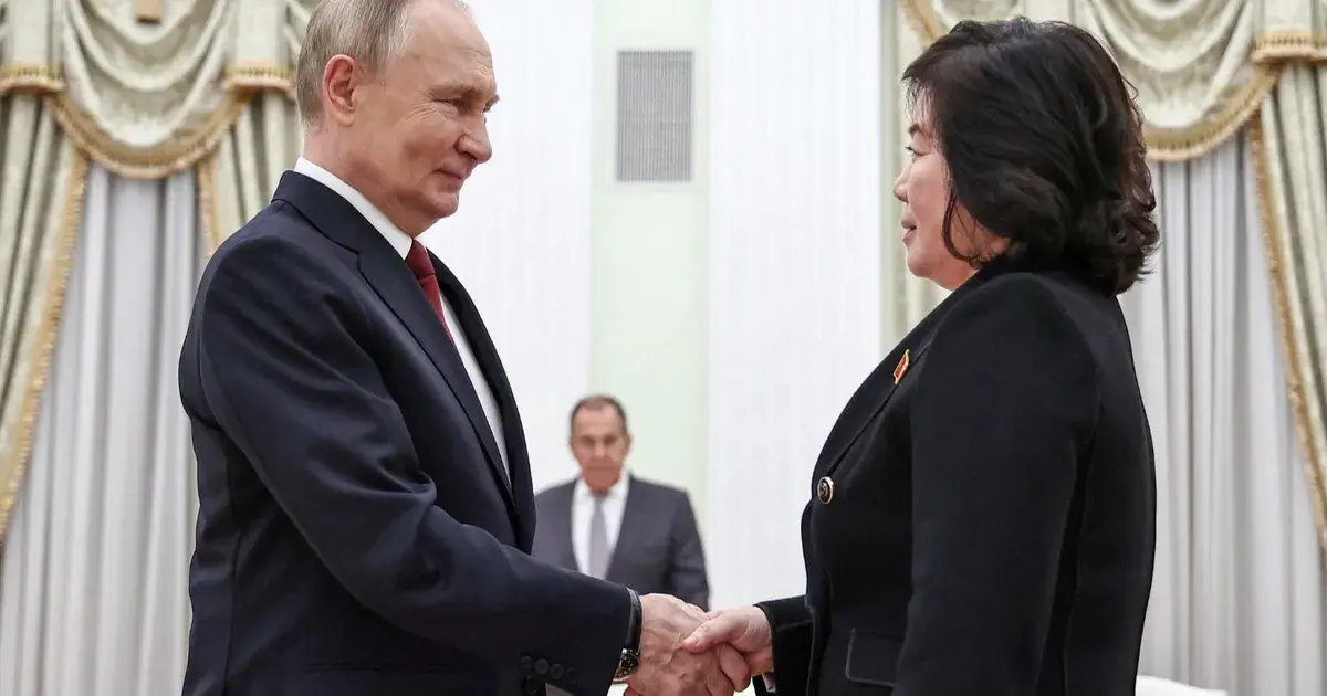 بوتين يستقبل وزيرة خارجية كوريا الشمالية في موسكو