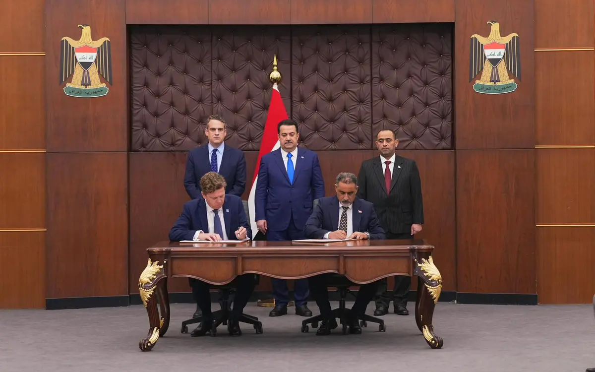 العراق يوقع عقد المنصة العائمة للغاز المسال - الطاقة