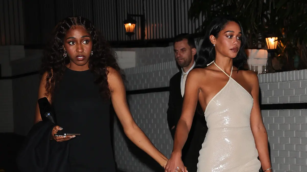 Ayo Edebiri & Laura Harrier Do Yin & Yang Style For A Night Out