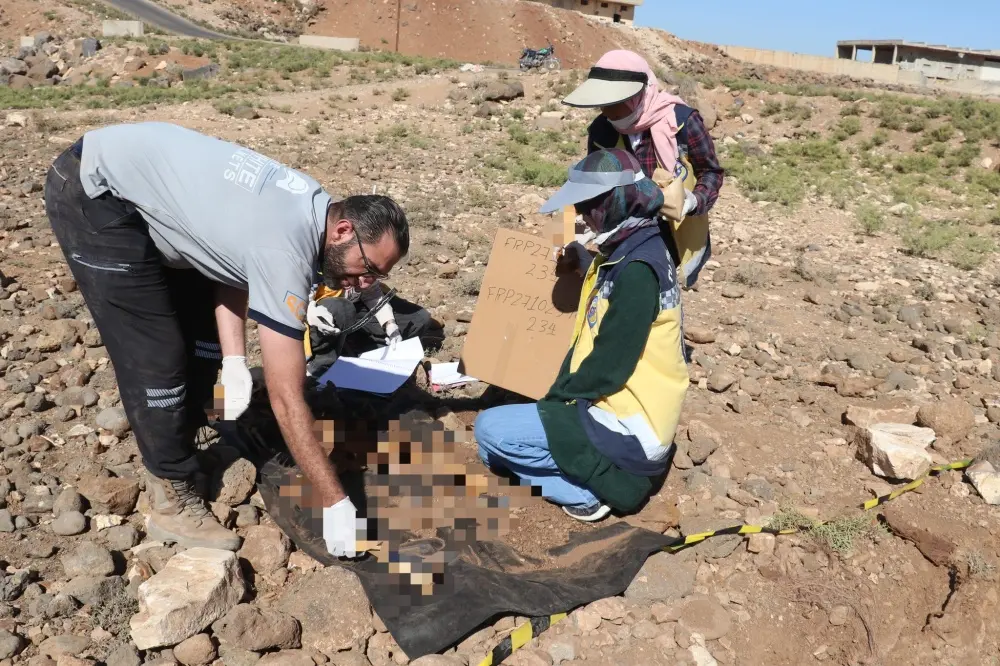 العثور على رفات بشرية قرب السجن المركزي في درعا