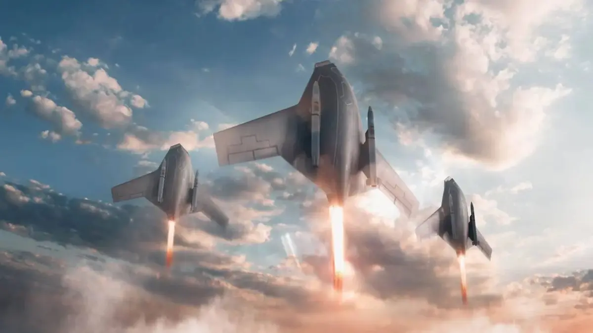 هاشتاق عربي - أول طائرة مقاتلة في العالم تقلع عموديا يقودها طيار ذكي