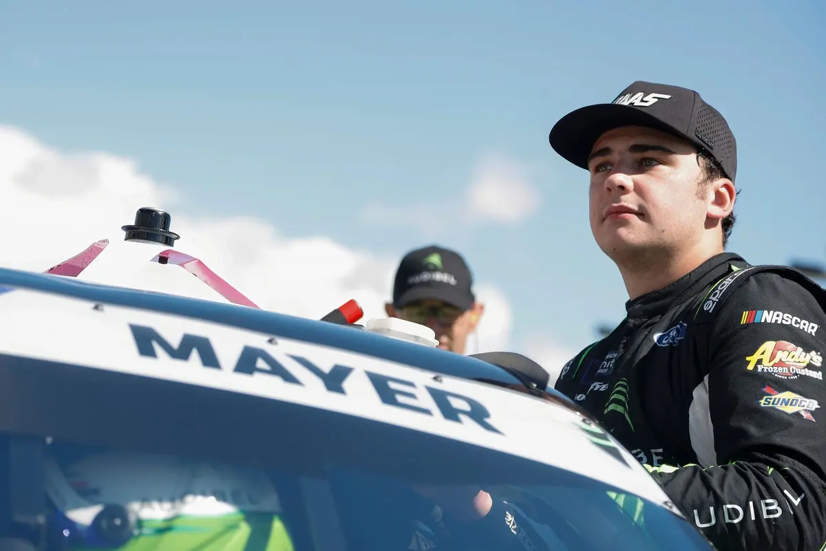 Sam Mayer suspended for post-race wreck, will miss NASCAR finale