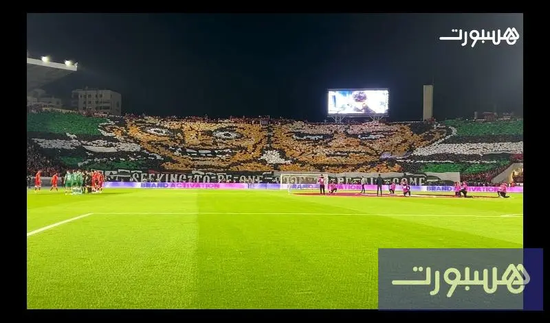 إبداع جماهيري متميز من فصيل الوينرز في الديربي