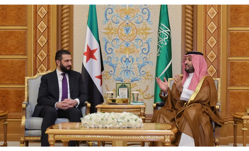 الرئيس السوري يبحث مع ولي العهد السعودي التعاون بين البلدين