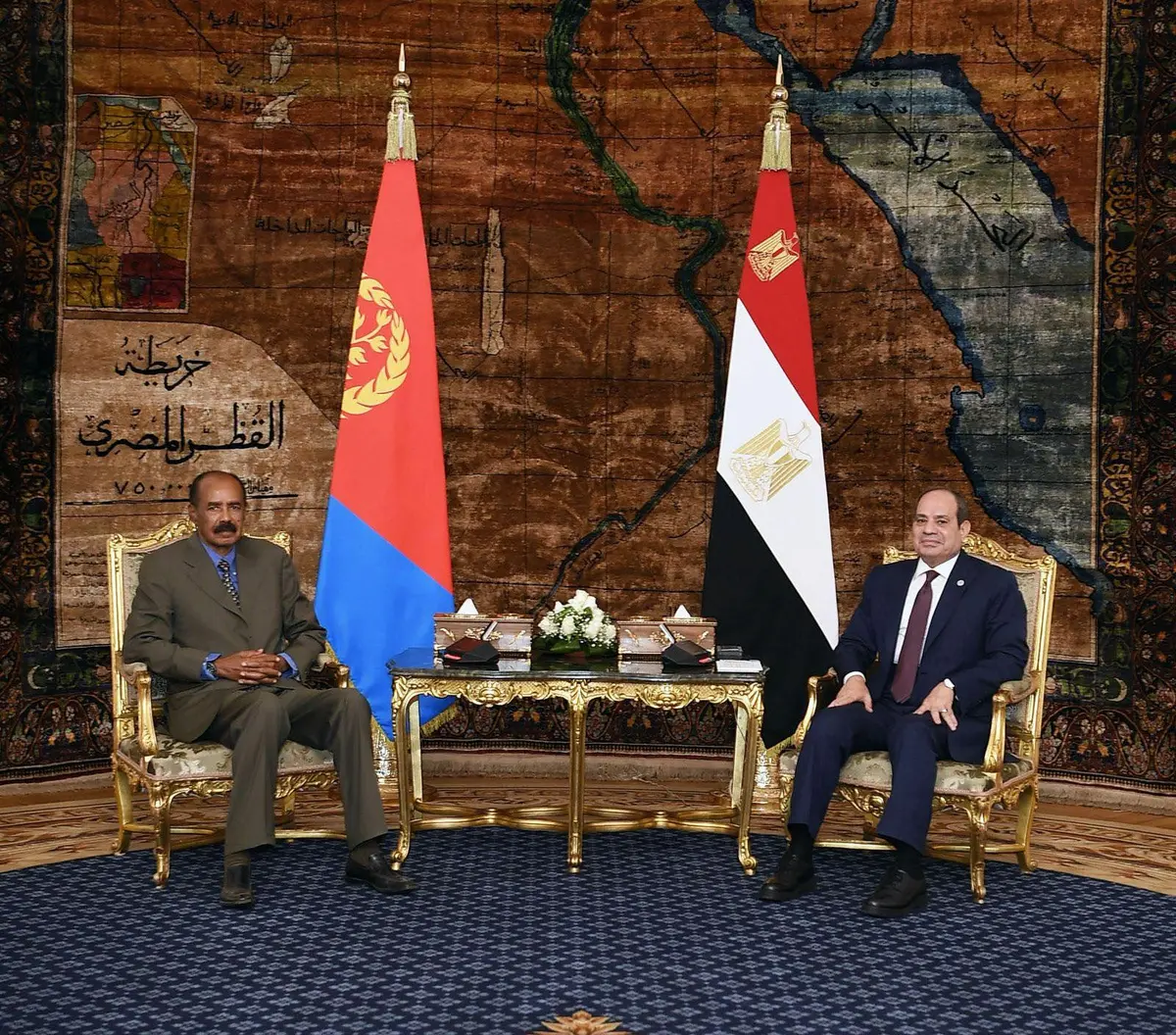 مصر وإريتريا تؤكدان ضرورة التعاون لضمان أمن الملاحة في البحر الأحمر