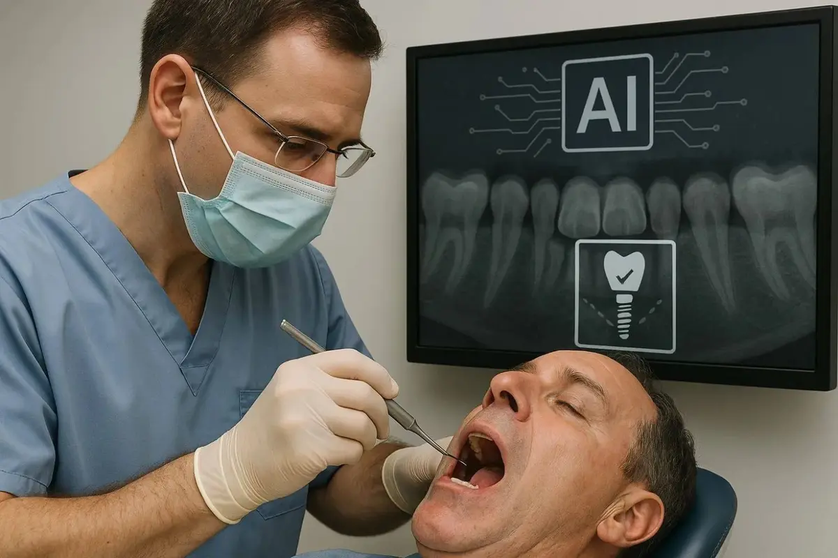 هاشتاق عربي - الذكاء الاصطناعي يعيد رسم خريطة زراعة الأسنان