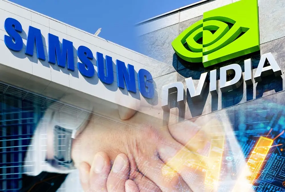 سامسونج ونفيديا تطلقان «مصنع الذكاء الاصطناعي الضخم».. ثورة في تصنيع الرقائق