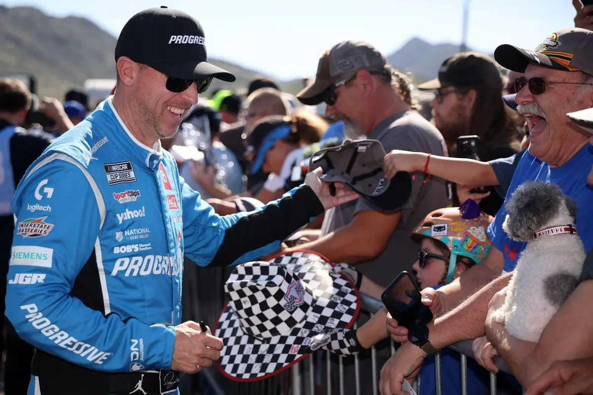 Did Denny Hamlin just (become) your favorite driver?
