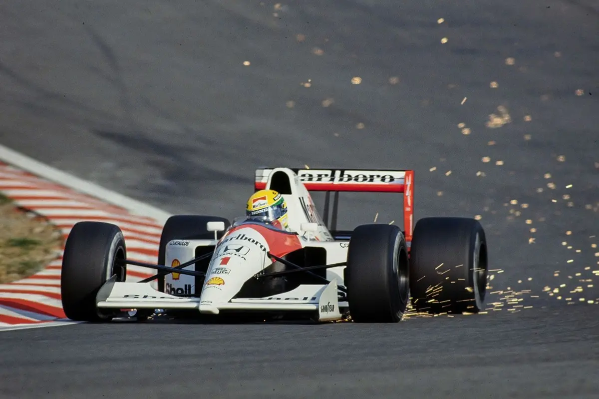Historic Ayrton Senna 1991 McLaren F1 car set for auction for 8-figure sum