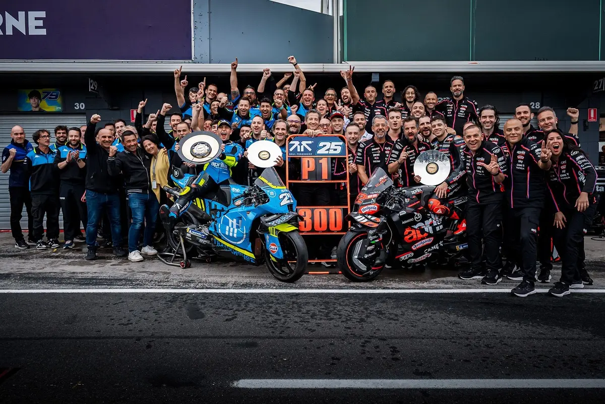 The key figure in Aprilia&rsquo;s breakout season in MotoGP