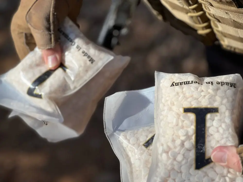 ضبط كميات ضخمة من المخدرات داخل قبر في الزبداني