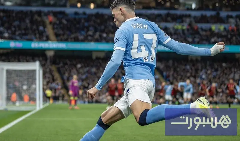 فودين أصغر لاعب في تاريخ السيتي يصل إلى 200 مباراة بالدوري الإنجليزي